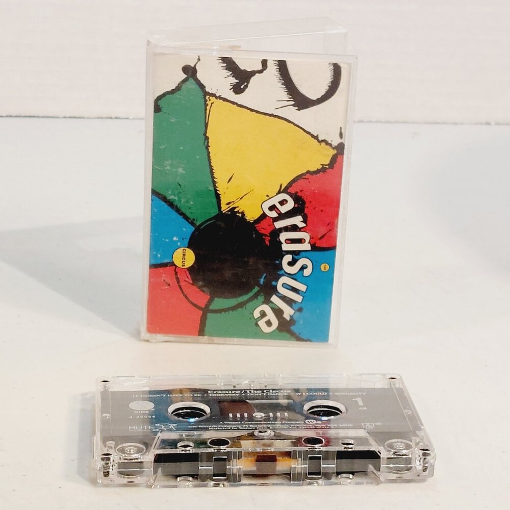 Erasure ~ The Circus (cassette, 1987) tested and works